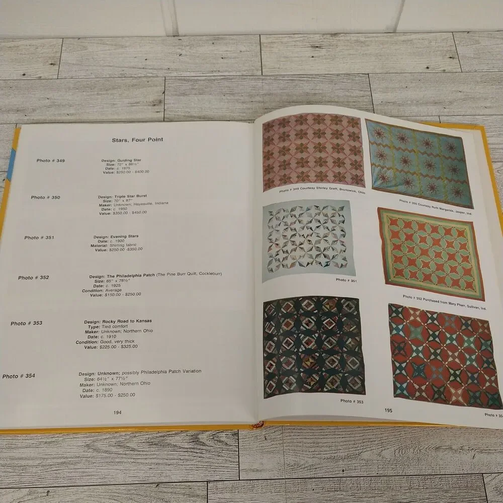 Collecting Quilts Investments‎ in America's Heritage 1985 HC AQS Craft Book